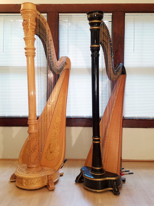 Venus Pedal Harp Rentals